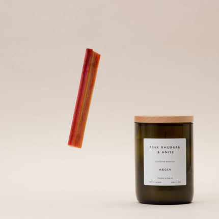 Kitchen Garden - Pink Rhubarb + Anise Candle