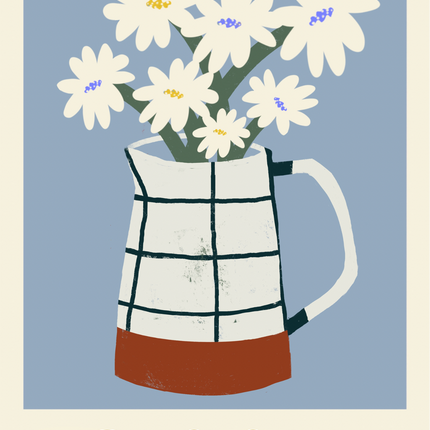 A Jug of Daisies Print